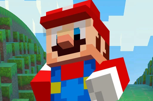 Super Mario MineCraft Runner - Sprunki Game